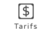 tarifs de location